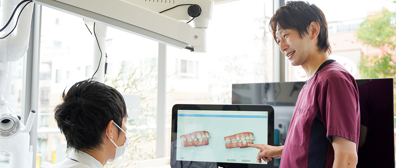 治療の様子のイメージ写真